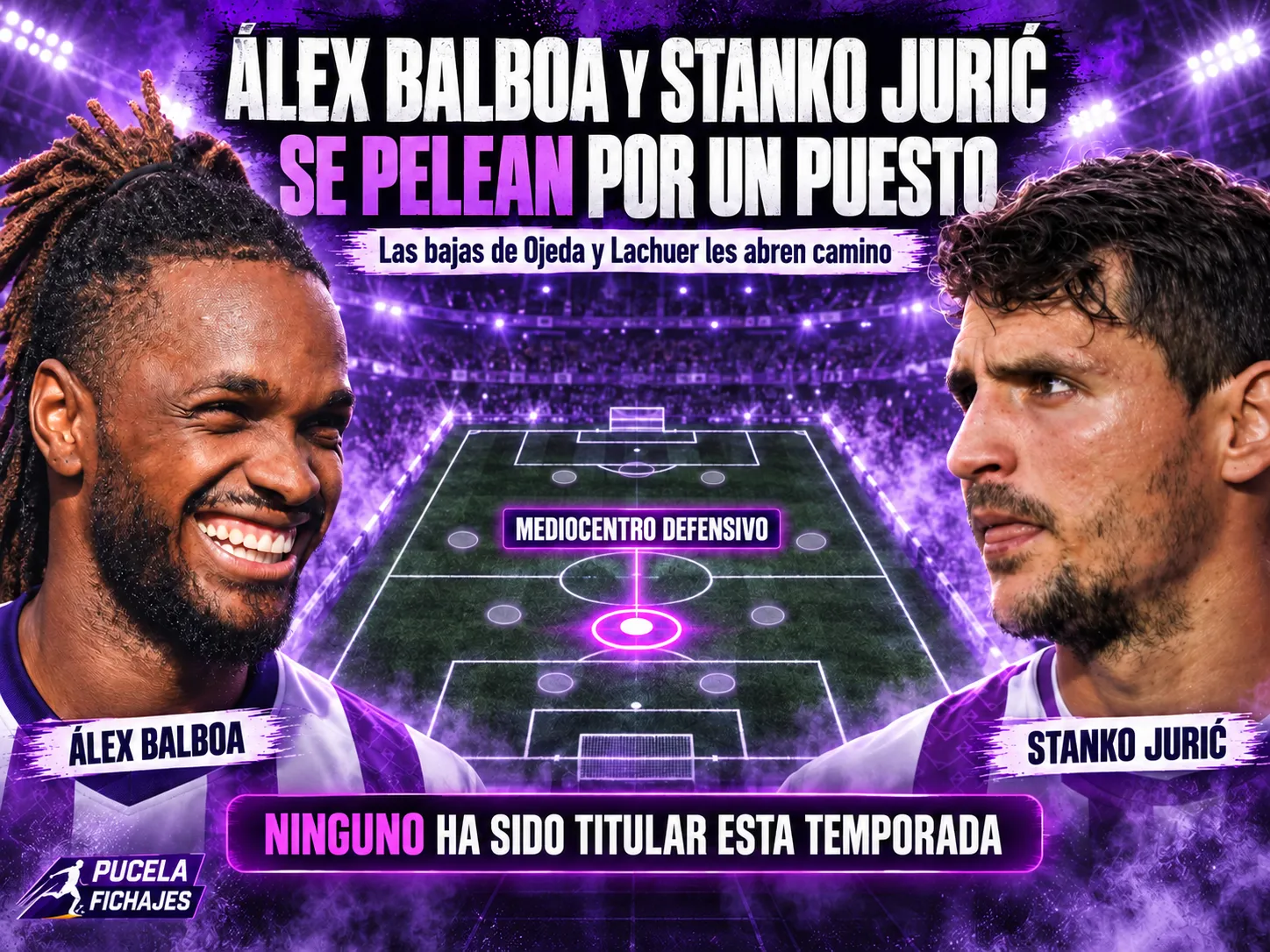 Álex Balboa y Stanko Jurić se pelean por un puesto