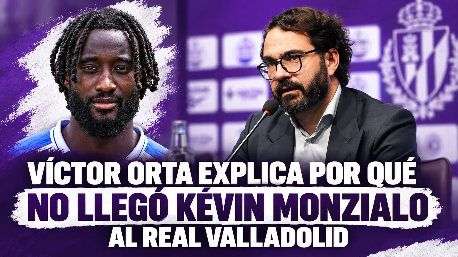 Víctor Orta explica por qué no llegó Kévin Monzialo al Real Valladolid
