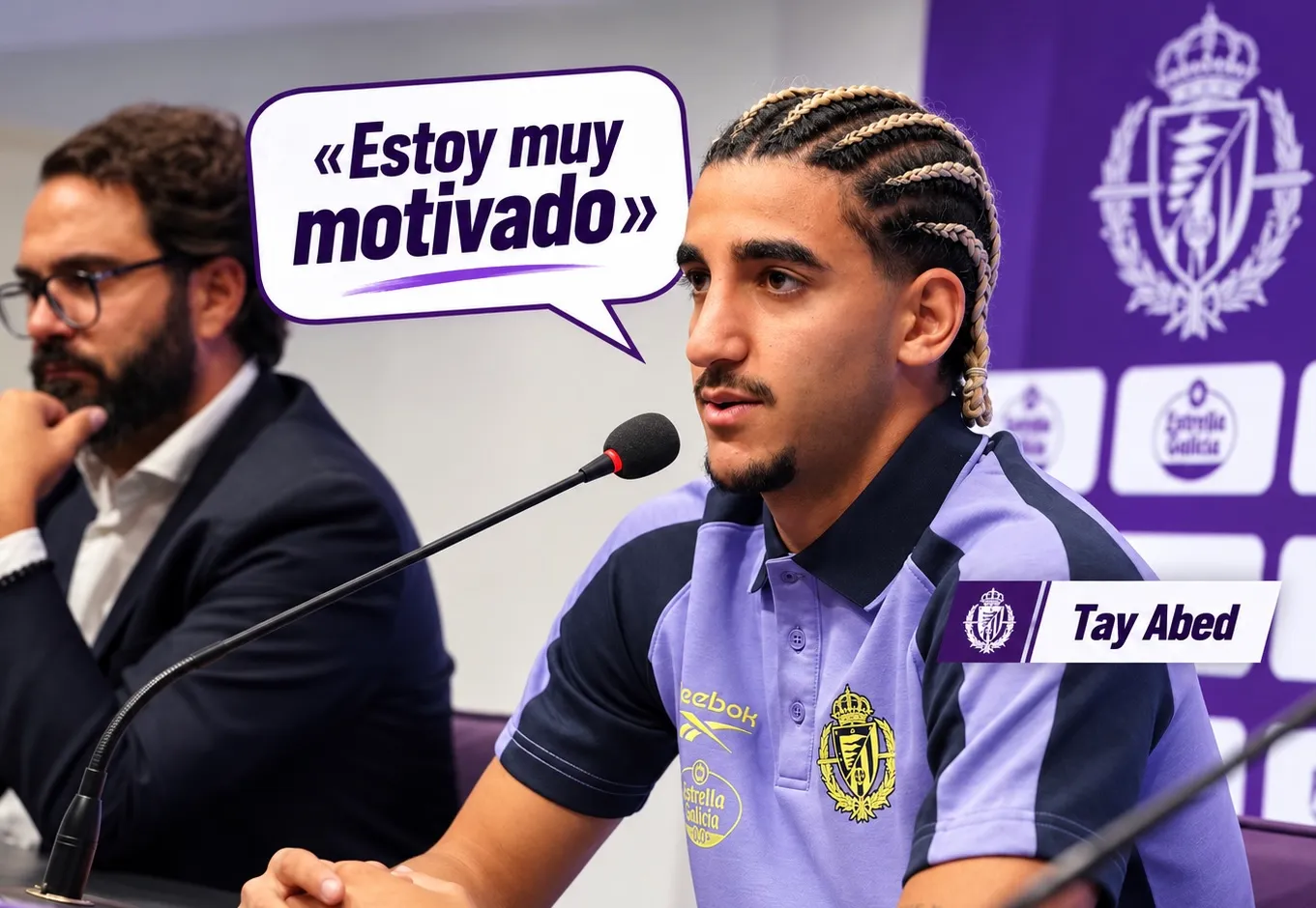 Tay Abed, encantado con sus primeros días en Valladolid: «Estoy muy motivado»