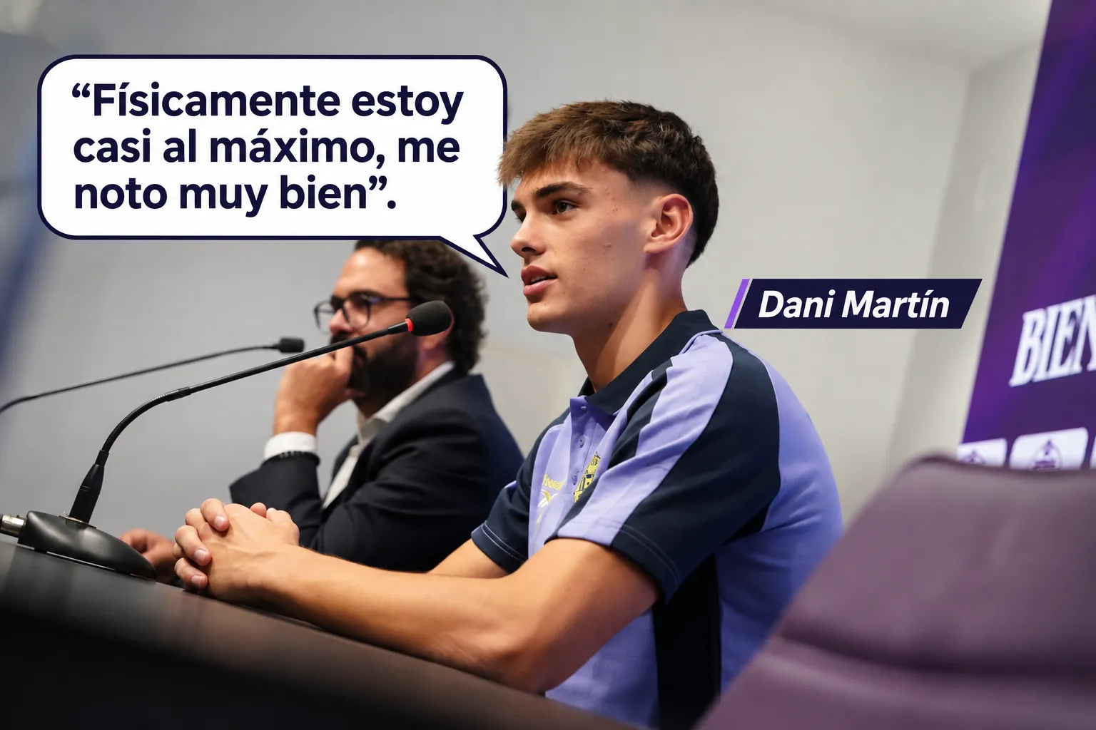 Dani Martín: “Físicamente estoy casi al máximo, me noto muy bien”