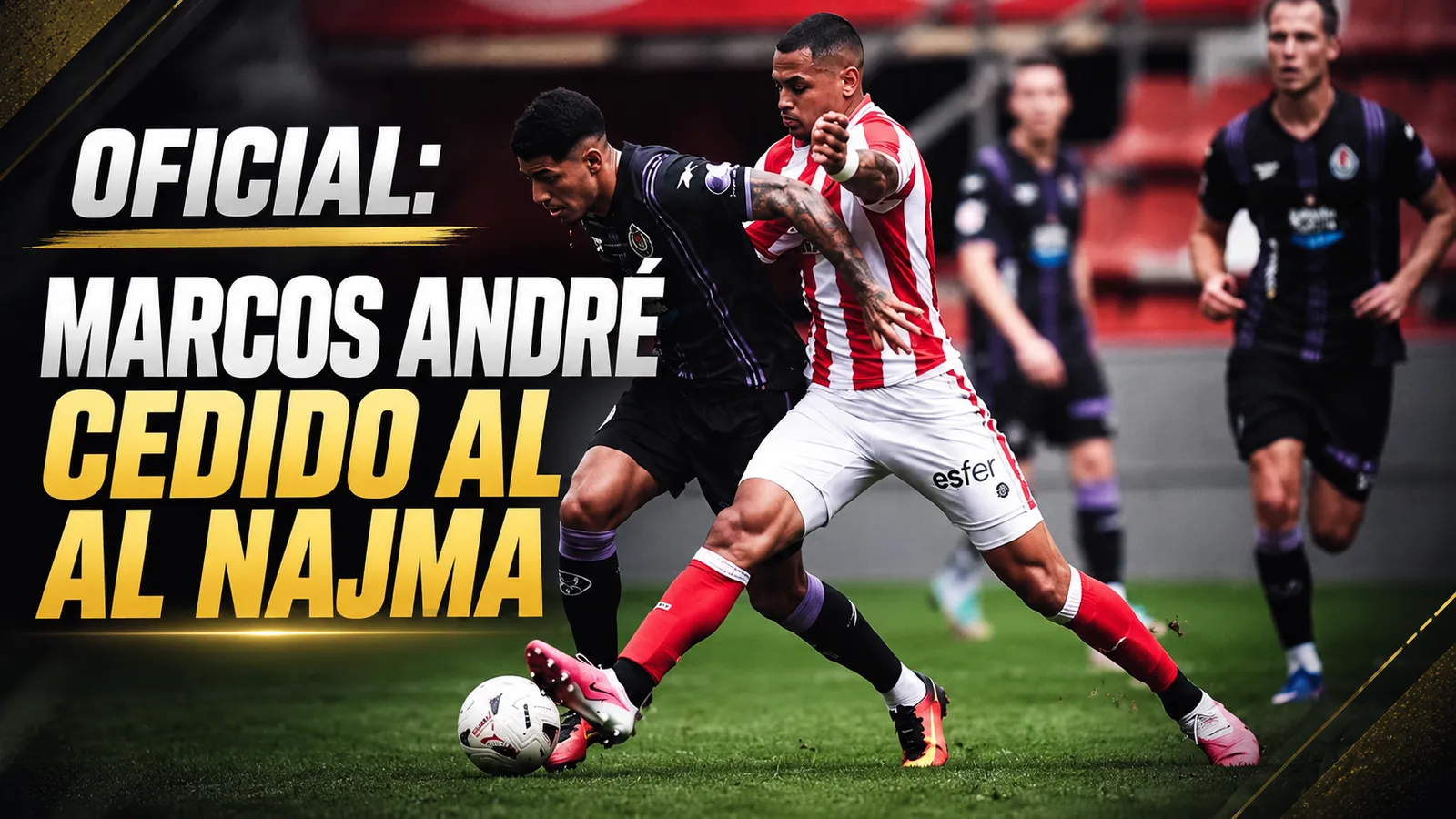 OFICIAL: Marcos André cedido al Al Najma