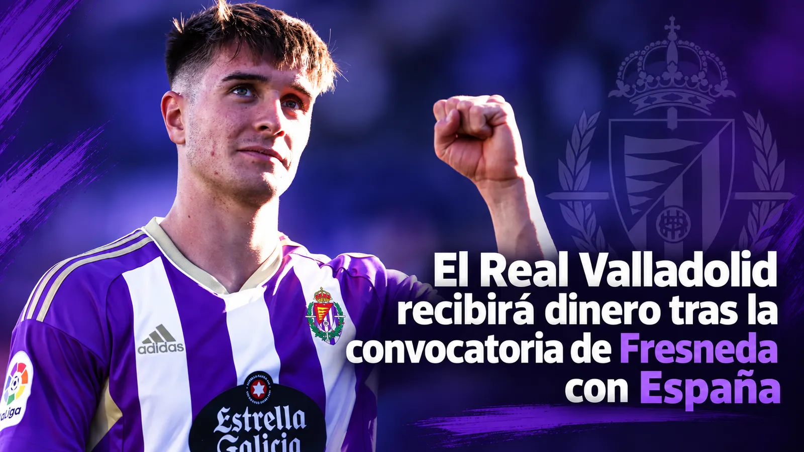 El Real Valladolid recibirá dinero tras la convocatoria de Fresneda con España