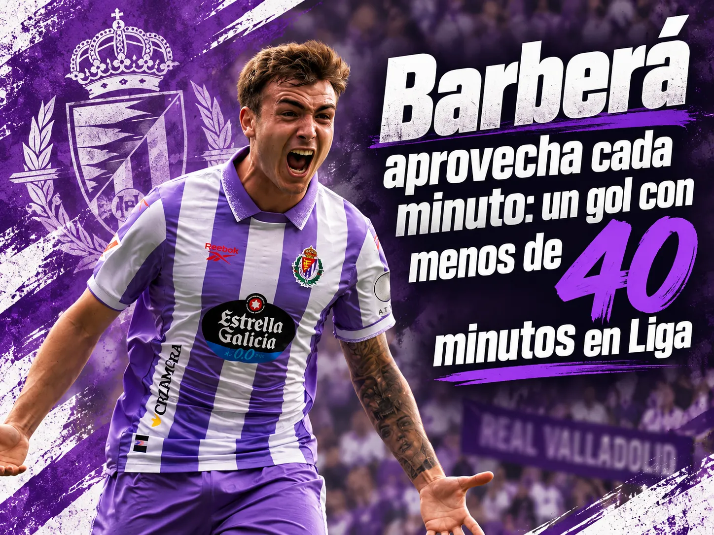 Barberá aprovecha cada minuto: un gol con menos de 40 minutos en Liga