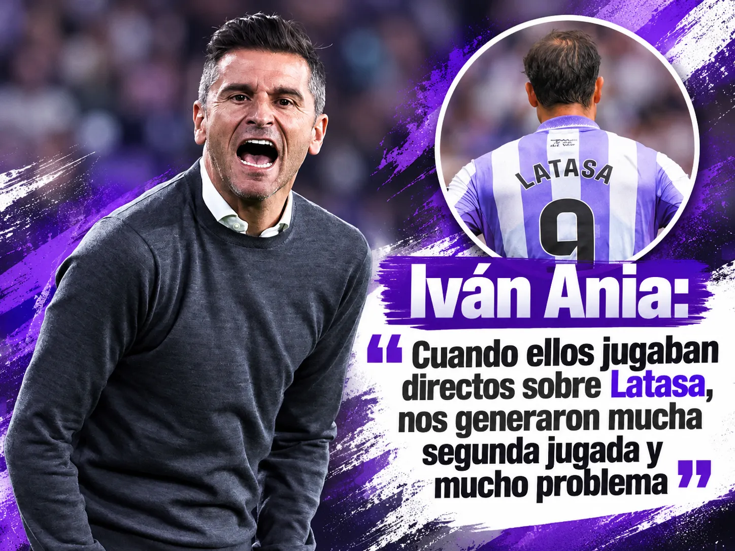 Iván Ania: “Cuando ellos jugaban directos sobre Latasa, nos generaron mucha segunda jugada y mucho problema”
