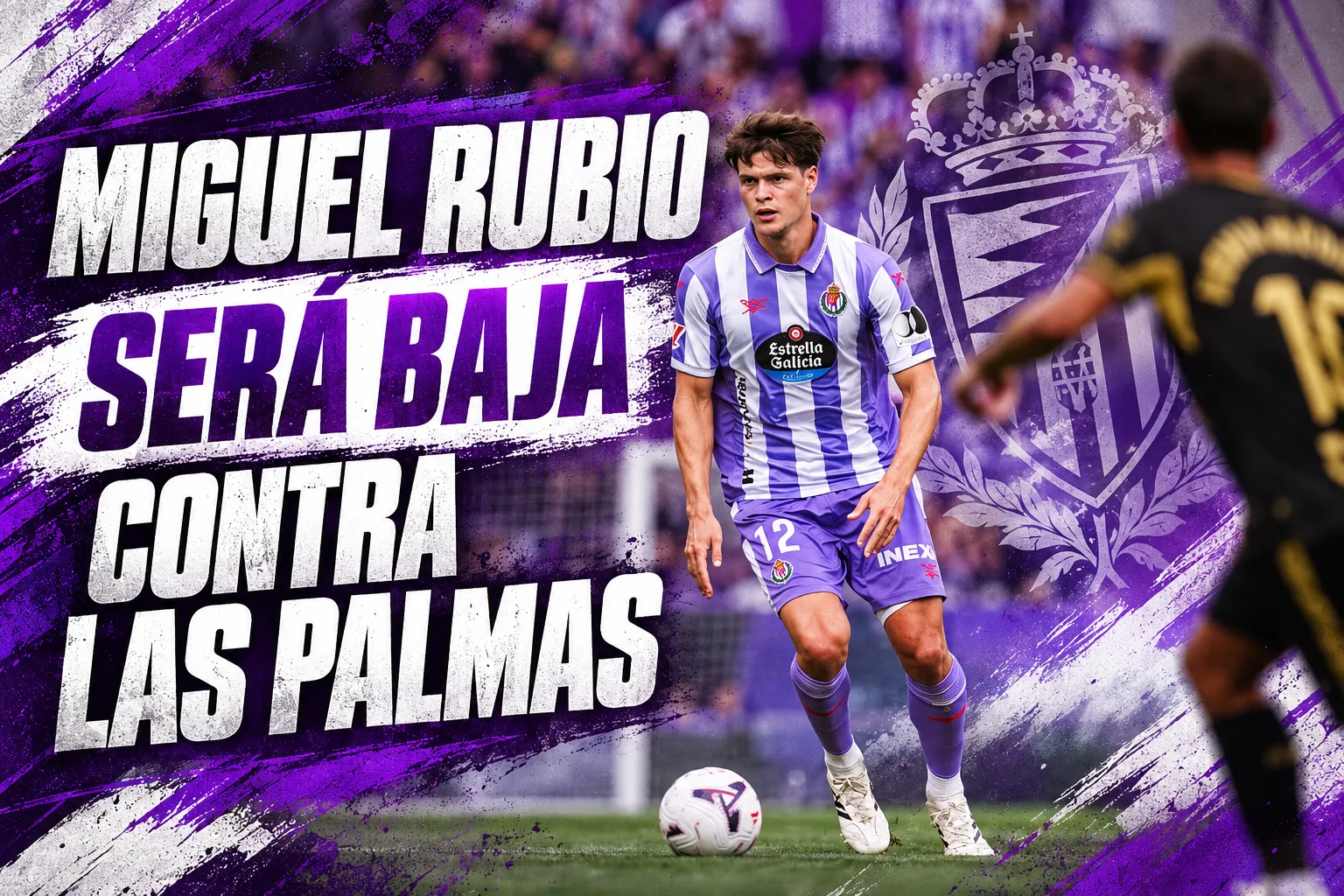 Miguel Rubio será baja contra Las Palmas