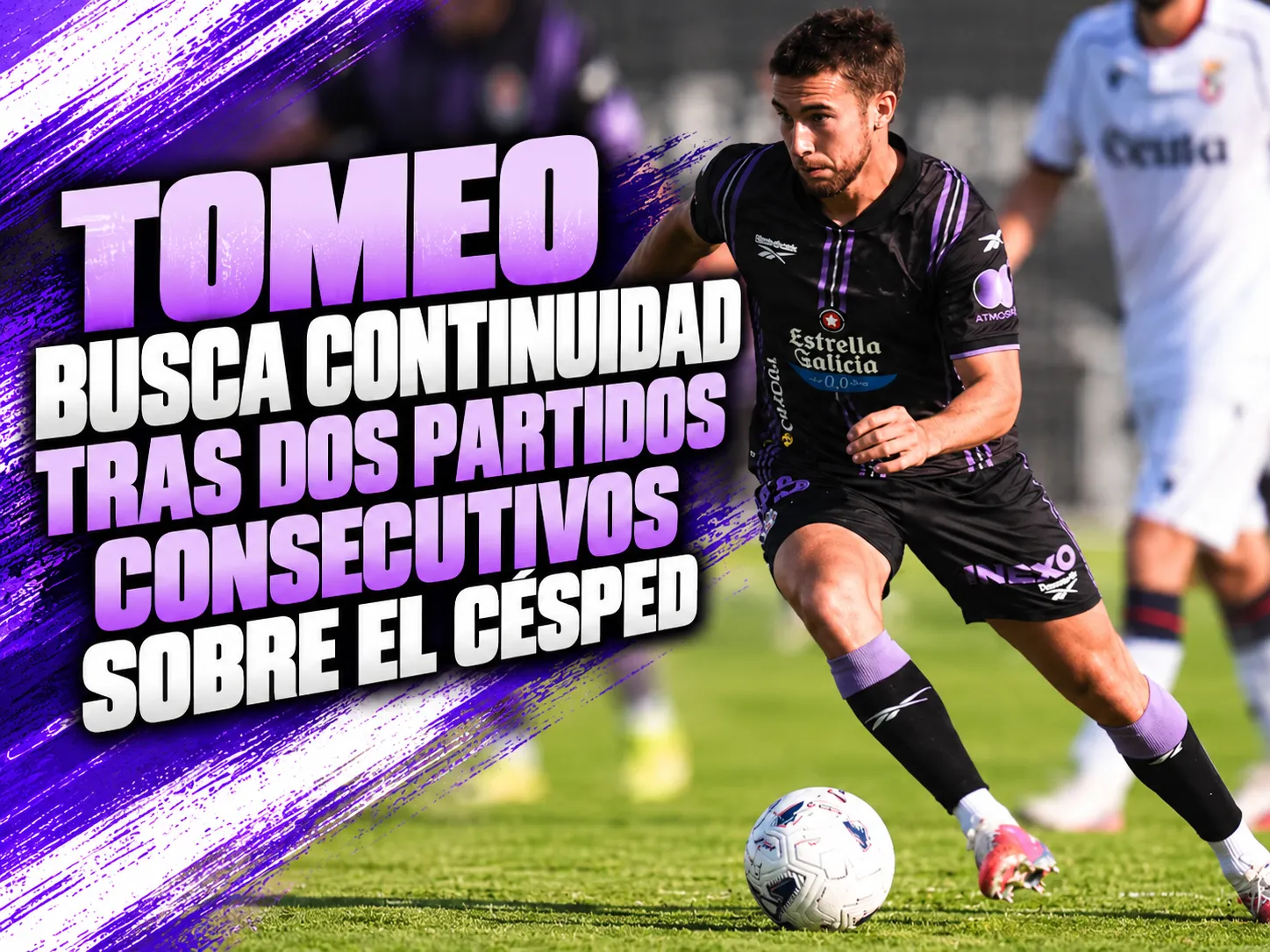 Tomeo busca continuidad tras dos partidos consecutivos sobre el césped