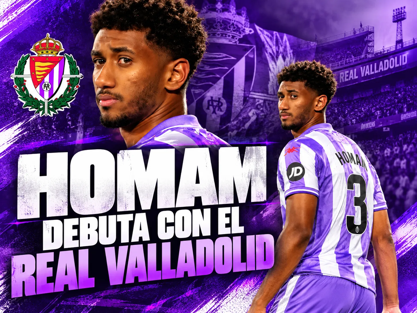 Homam debuta con el Real Valladolid
