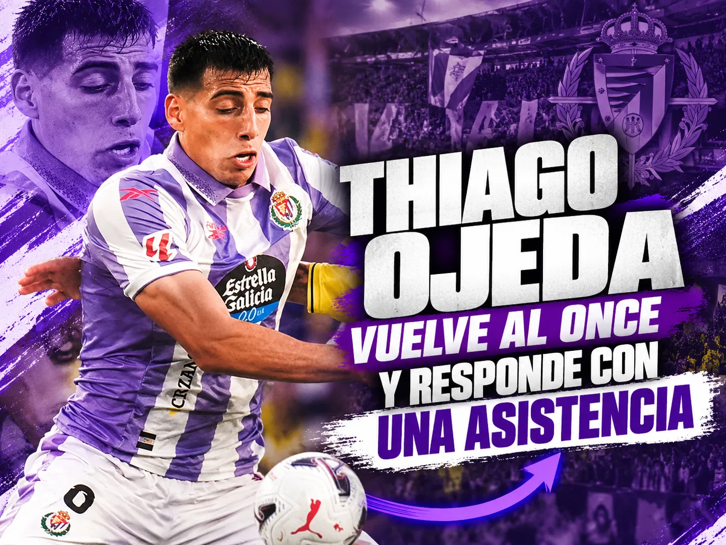 Thiago Ojeda vuelve al once y responde con una asistencia