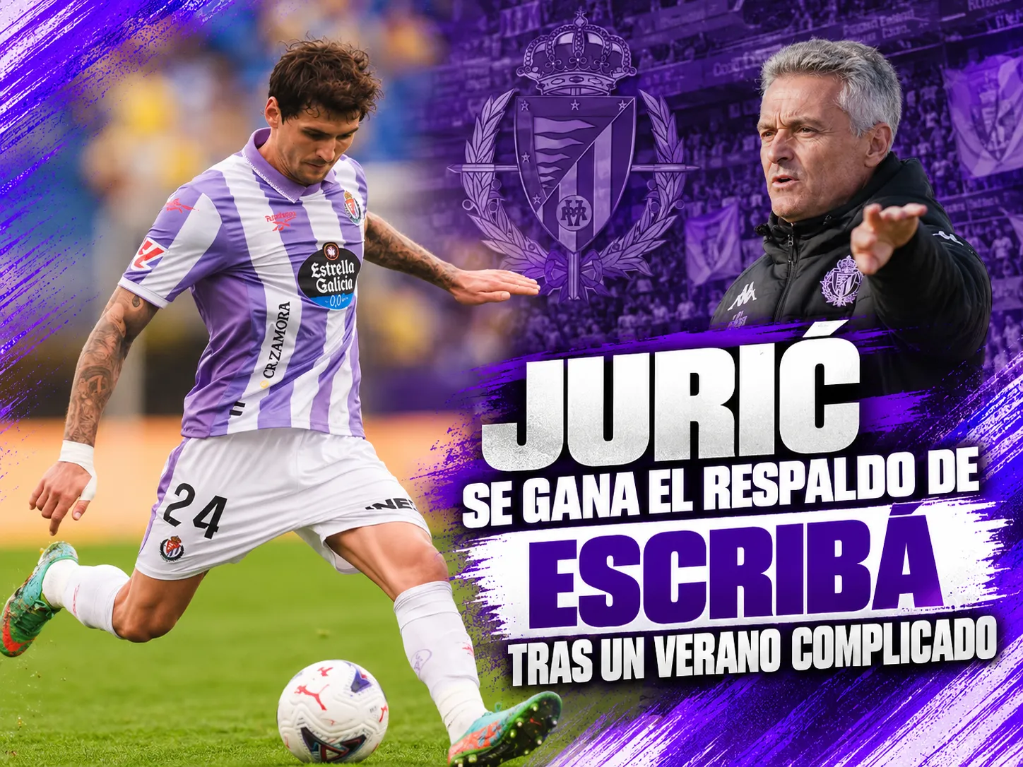 Jurić se gana el respaldo de Escribá tras un verano complicado