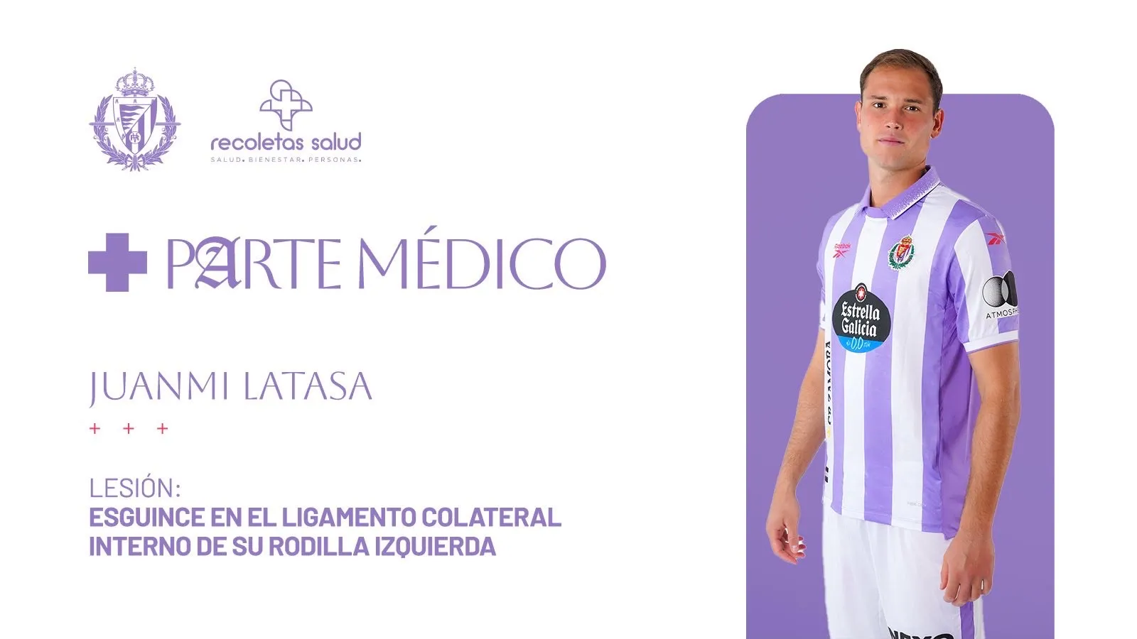 Latasa sufre un esguince en su rodilla izquierda
