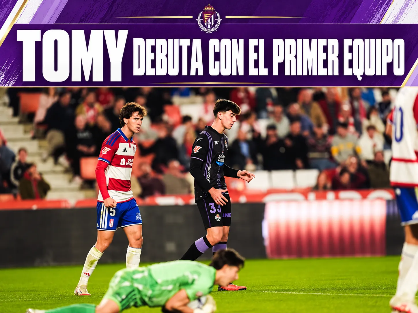 Tomy debuta con el primer equipo